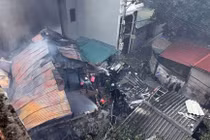 Cháy nhà cấp 4, một người tử vong ở Hà Nội