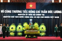Lễ viếng nguyên Chủ tịch nước Trần Đức Lương tại Hà Nội