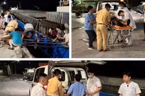 Cứu thuyền viên bị đột quỵ trên sông Đá Bạch