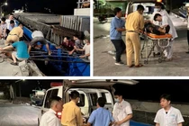Cứu thuyền viên bị đột quỵ trên sông Đá Bạch