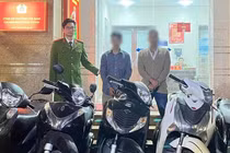 Bắt đối tượng vừa cai nghiện về, trộm cắp hàng loạt xe SH ở Hà Nội