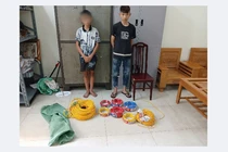 Bắt 2 đối tượng đột nhập vào cửa hàng điện nước trộm cắp tài sản 