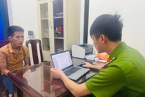 Bắt đối tượng trộm cắp tiền công đức tại đình Đồng Tâm ở Phú Thọ