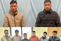 Bắt giữ 10 đối tượng đánh bạc bằng hình thức chơi xóc đĩa ở Sơn La