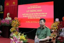 Đại tá Nguyễn Quang Vinh làm Giám đốc Công an tỉnh Cao Bằng