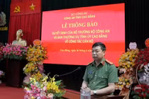 Đại tá Nguyễn Quang Vinh làm Giám đốc Công an tỉnh Cao Bằng