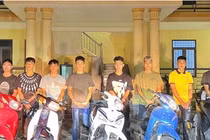 Bắt nhóm thanh thiếu niên gây náo loạn đường phố Ninh Bình