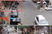 Dùng camera AI 'phạt nguội' người xả rác, lấn chiếm vỉa hè ở Hà Nội