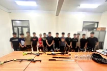 Mâu thuẫn, 2 nhóm đối tượng đánh nhau khiến 1 người bị thương