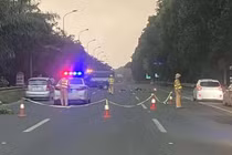 Người đàn ông tử vong sau va chạm trên Đại lộ Thăng Long