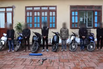 Ngăn chặn 2 nhóm thanh, thiếu niên mang hung khí chuẩn bị hỗn chiến