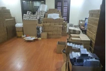 Triệt phá đường dây sản xuất, mua bán thiết bị điện tử giả