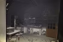 15 người nhập viện trong vụ cháy nhà trên phố Trần Cung, Hà Nội