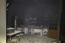 15 người nhập viện trong vụ cháy nhà trên phố Trần Cung, Hà Nội