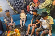 Kiểm tra Bar Lucky Lounge phát hiện nhiều người dương tính với ma túy