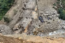 Sạt lở khi thi công thủy điện ở Lai Châu, 5 người tử vong