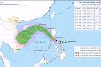 Bão Fengshen áp sát Biển Đông, có khả năng mạnh thêm