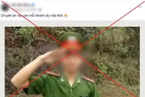 Xử phạt trường hợp đăng tải hình ảnh mặc trang phục Công an nhân dân