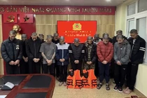 Khởi tố 20 đối tượng mang hung khí gây rối trật tự công cộng ở Quảng Ninh