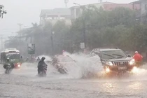 Áp thấp nhiệt đới giật cấp 9, nhiều nơi ở miền Bắc mưa to đến rất to
