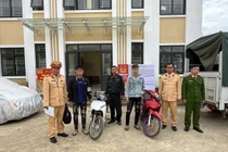 Hai thanh niên ở Sơn La tự quay video vi phạm giao thông đăng lên mạng 