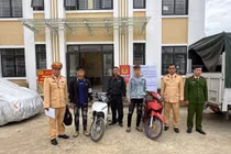 Hai thanh niên ở Sơn La tự quay video vi phạm giao thông đăng lên mạng 