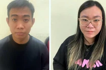 Bắt 2 vợ chồng chuyên 'móc cốp' xe máy trộm tài sản ở Hà Nội