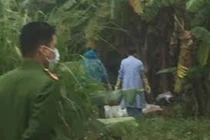 Hiện trường rùng rợn trong vườn nhà kẻ giết hai tài xế xe ôm