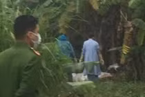 Hiện trường rùng rợn trong vườn nhà kẻ giết hai tài xế xe ôm