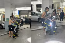 Cháy phòng ngủ trong căn hộ chung cư ở Hà Nội, 2 người được cứu 