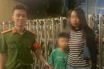 Kịp thời hỗ trợ cháu bé khuyết tật nặng đi lạc trong đêm về với gia đình