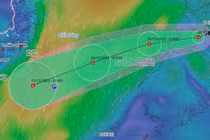 Áp thấp nhiệt đới sức gió cấp 6, giật cấp 8, dự báo tốc độ nhanh hơn