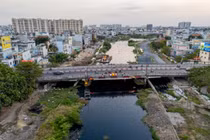 Dự án cải tạo kênh 9.000 tỷ ở TP.HCM dở dang sau hơn 3 năm khởi công