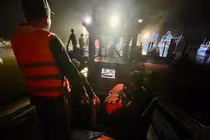 Kịp thời dập tắt cháy tàu cá tại khu neo đậu Bến Lội – Bình Châu