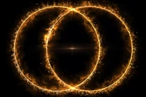 Hai vòng tròn khổng lồ giao nhau trong vũ trụ, giới thiên văn sốc nặng