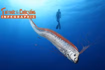 [INFOGRAPHIC] Cá mái chèo dạt biển Ninh Thuận, loài cực hiếm