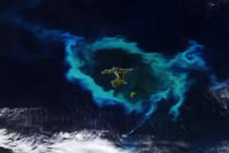 Tò mò quầng sáng bao quanh quần đảo Chatham nhìn từ vũ trụ