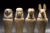 Bình đựng nội tạng xác ướp Ai Cập hé lộ niềm tin bất tử