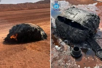 'Cầu lửa' khổng lồ rơi xuống Tây Australia gây xôn xao dư luận