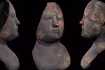 Phục chế mặt nạ tử thần của nền văn hóa Tashtyk