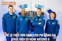 [INFOGRAPHIC] Thực đơn dành cho phi hành gia thực hiện sứ mệnh Artemis II