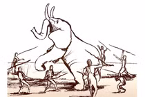 Nghiên cứu mới hé lộ cách người tiền sử ăn thịt voi giúp bộ não phát triển