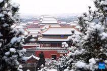 Bắc Kinh ghi nhận 'tuyết lông ngỗng' to bất thường