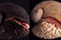 Độc lạ loài ốc sên đáy biển, toàn thân mọc đầy vảy sắt