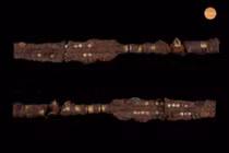 Phát hiện cặp giáo mạ vàng cổ xưa nhất Đan Mạch gần 2.800 năm