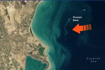 Kỳ bí "đảo ma" đột ngột xuất hiện rồi vụt biến ở Biển Caspi