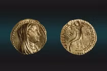 Phát hiện đồng tiền vàng 2.200 tuổi có hình nữ hoàng Ai Cập cổ đại