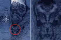 Google Maps phát hiện gương mặt bí ẩn nghi của người ngoài hành tinh