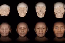 Phục dựng gương mặt xác ướp ẩn dưới 'mặt nạ tử thần'