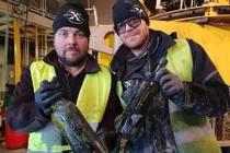 Trục vớt 900 chai rượu cổ 100 tuổi từ xác tàu đắm